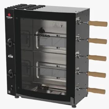 HORNO ROTATIVO 5 ESPETOS  INDUSTRIAL PRAC-051  P43629