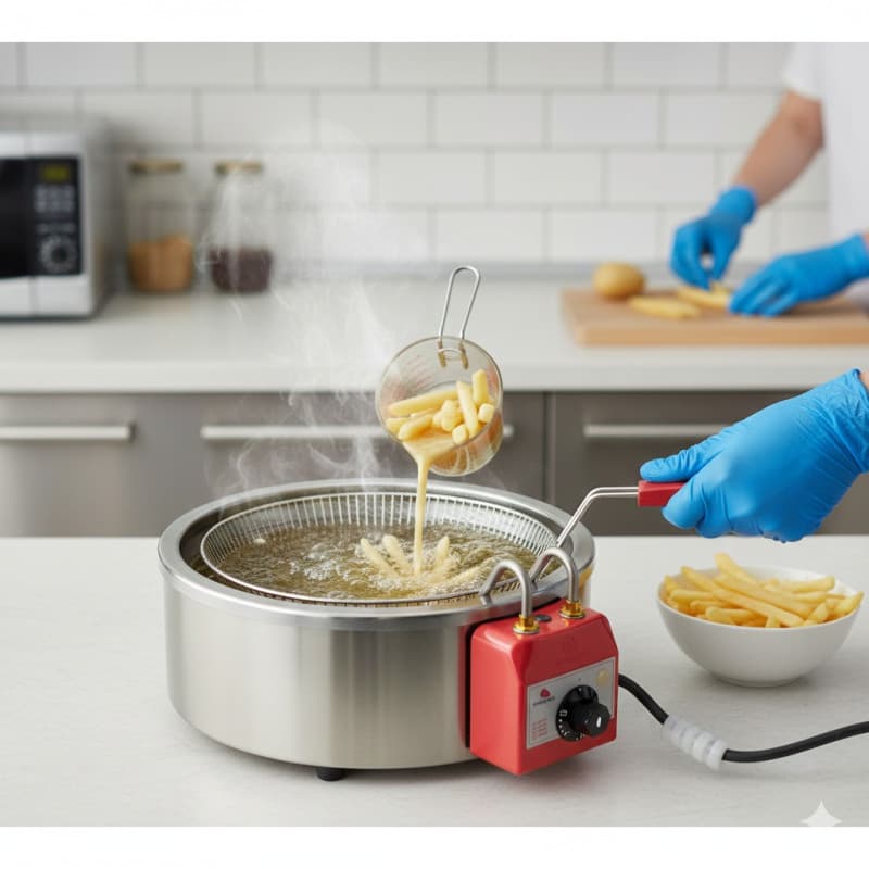 TACHO FRITURA   3L C/CESTO (PR310E STYLE 220 TACHO)