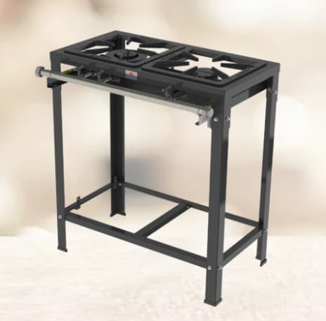 COCINA 02  HORNALLA  SIMPLES     BP 2 BS 100MM DE ACERO PM-200