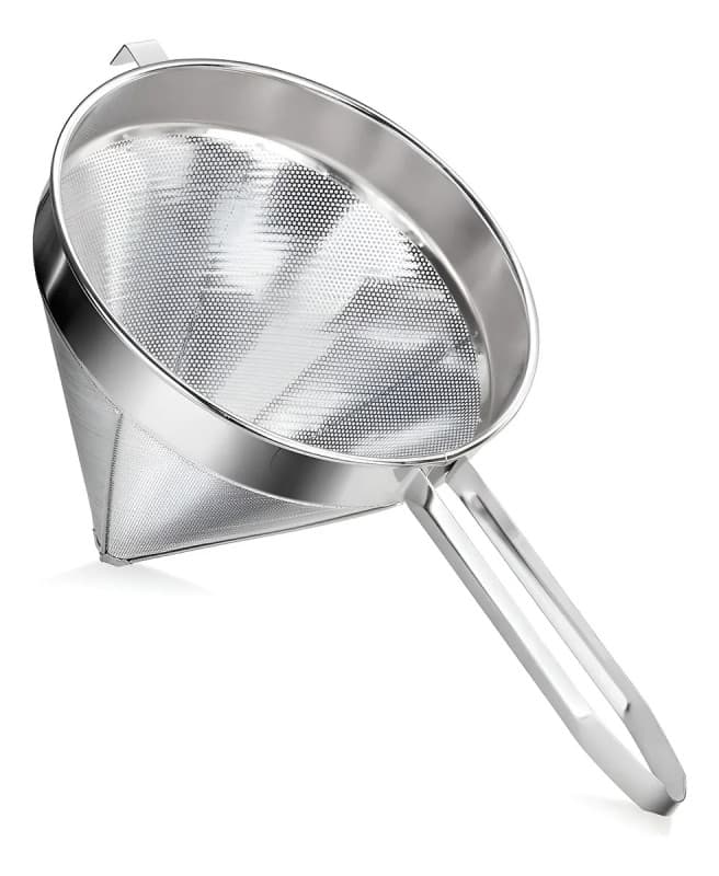 COLADOR CHINOIS INOX C/ ALCA 30,4CM