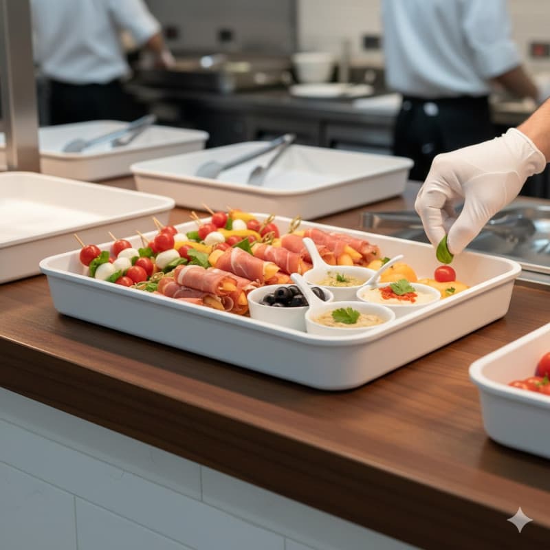 BANDEJA HONDO 1/2 - BUFFET PRO