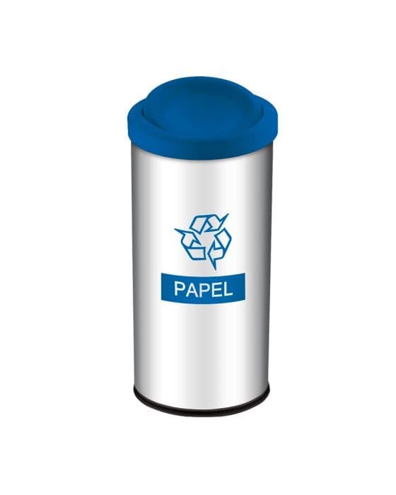 BASURERO P/RECICLAJE C/TP BLT 40,5L-VDP